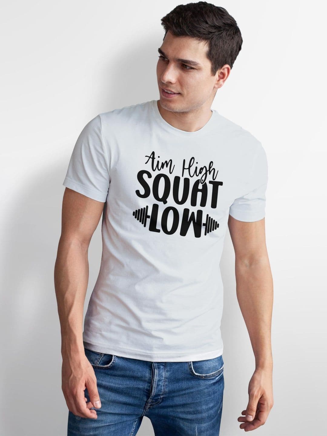 Seekbuylove Men Typography Printed Bio Finish T-shirt thumbnail 3