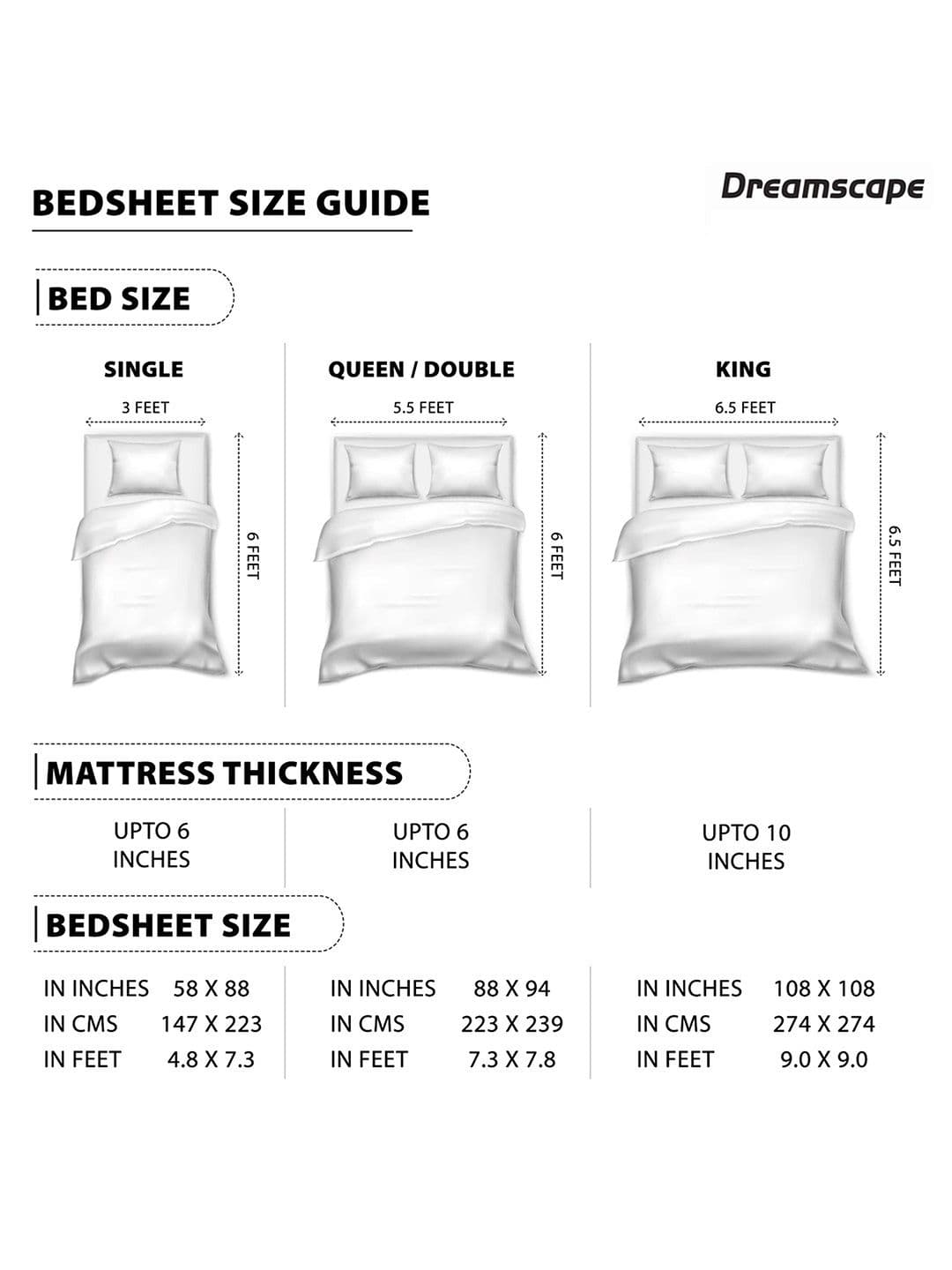 Dreamscape Pink Floral Cotton 140 TC King Fitted Bedsheet with 2 Pillow Covers-72x78inches thumbnail 6