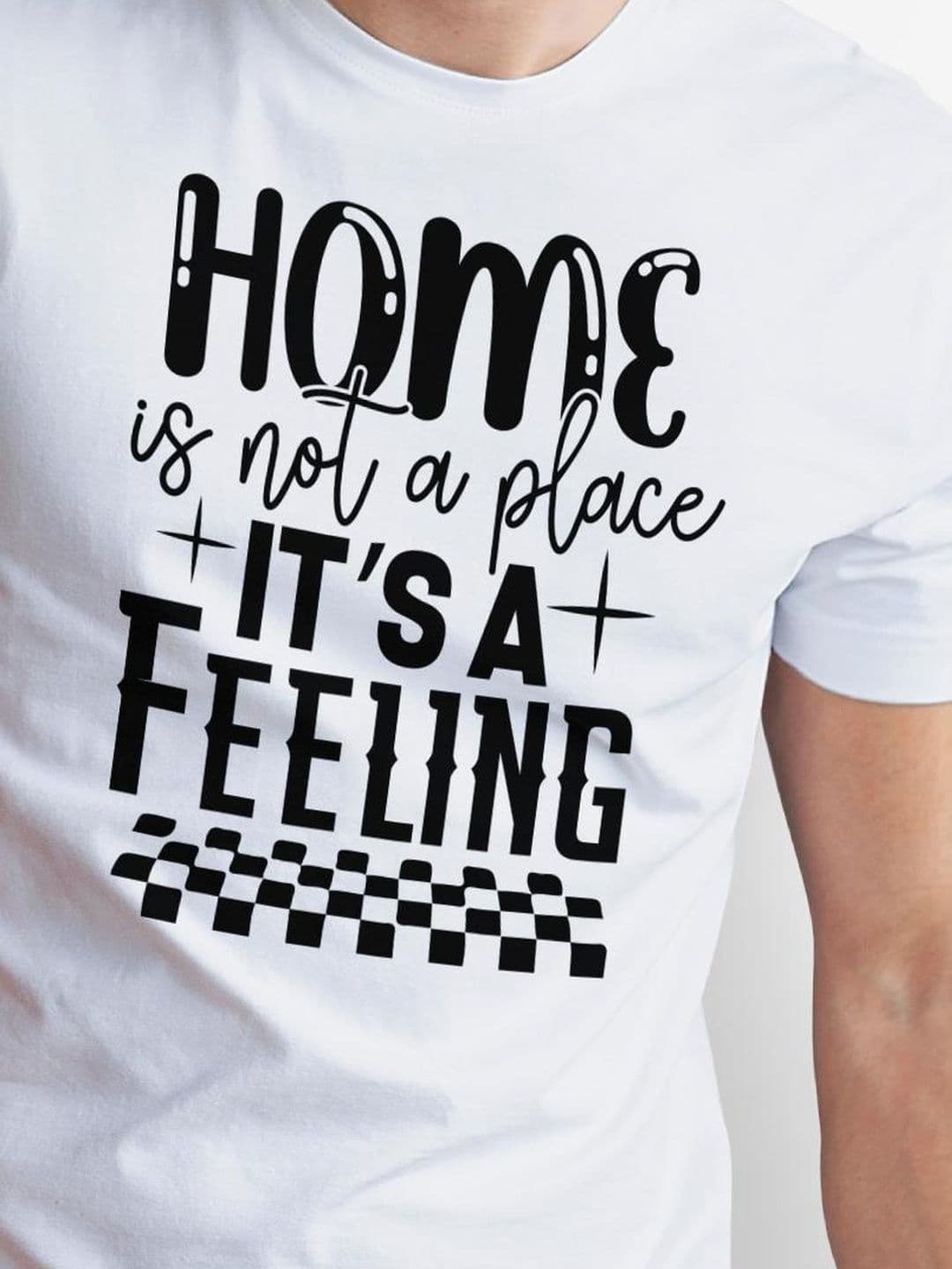 Seekbuylove Men Typography Printed Bio Finish T-shirt thumbnail 5
