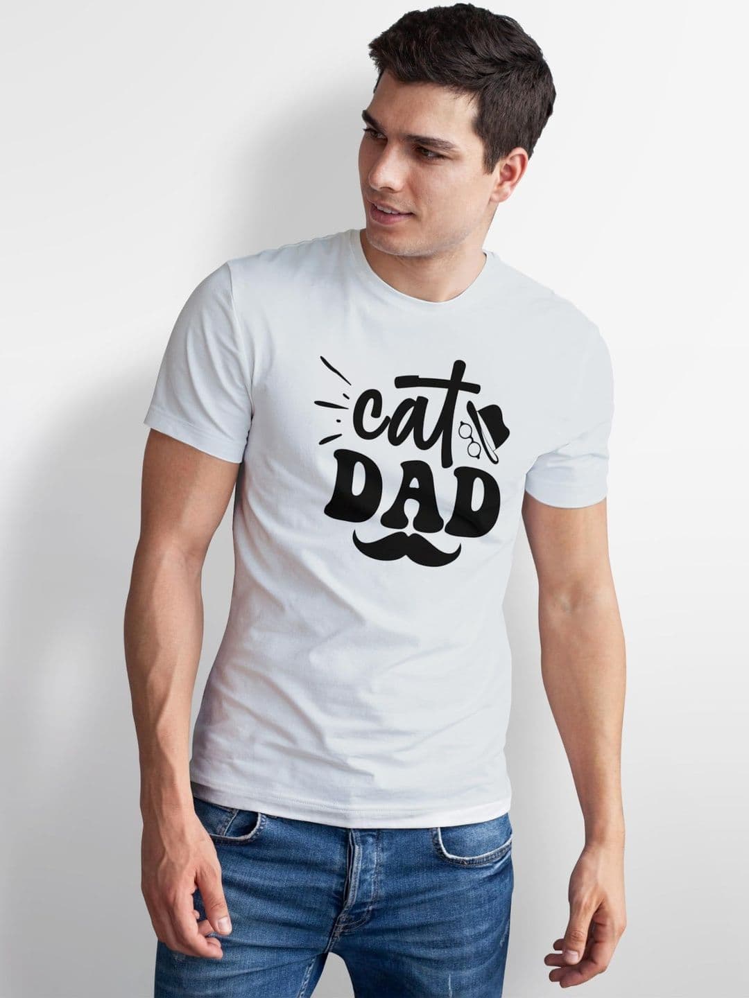 Seekbuylove Men Typography Printed Bio Finish T-shirt thumbnail 5