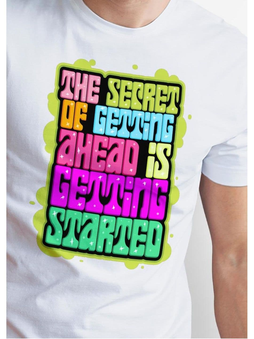 Seekbuylove Men Typography Printed Bio Finish T-shirt thumbnail 2