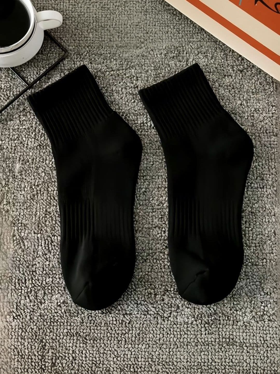 BEAR&BEYOND Men Pack Of 4 Cotton Above Ankle Socks thumbnail 6