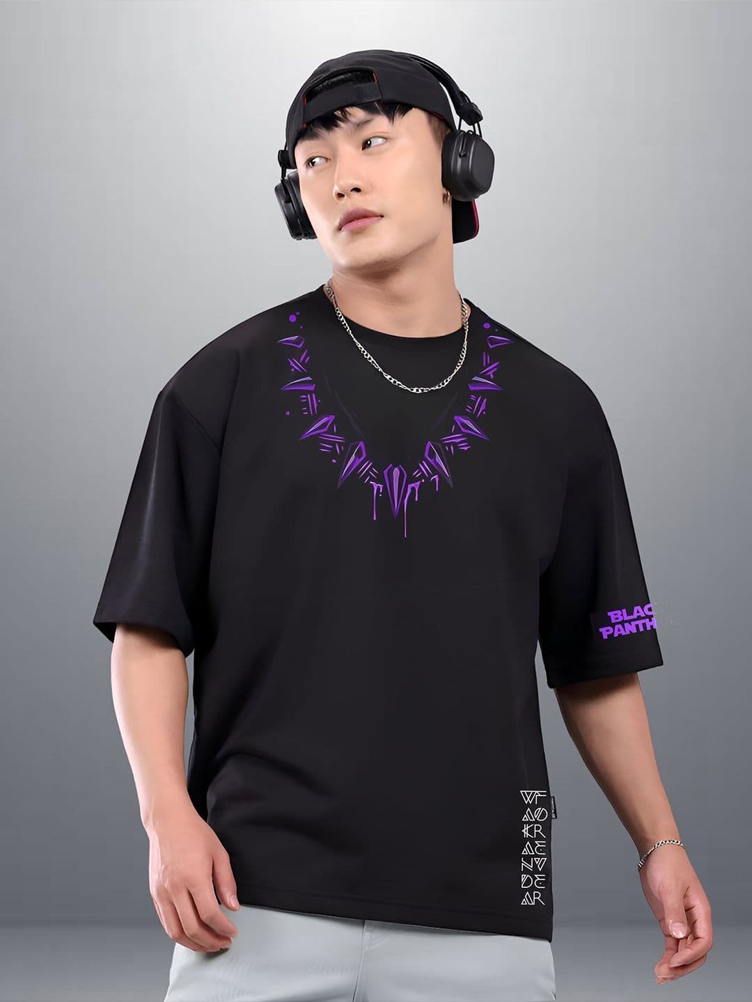 LazyGreg Men Printed Pure Cotton T-shirt thumbnail 2