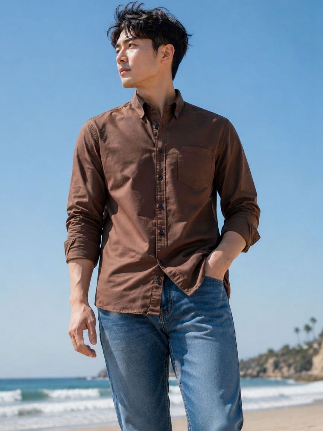 R.Code by The Roadster Life Co. Men Premium Casual Shirt thumbnail 5