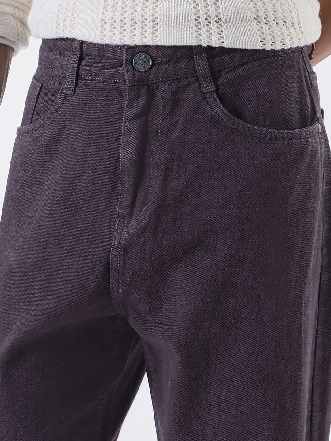 Urbano Fashion Men Washed Non-Stretchable Relaxed Fit Jeans thumbnail 4