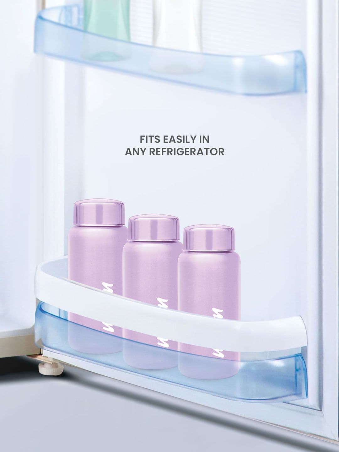 Milton Aqua 500 Purple Solid Stainless Steel Spill Proof Water Bottle - 485 ml thumbnail 6