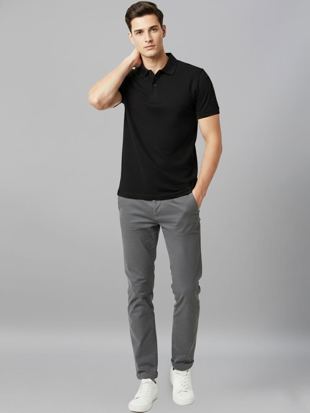 THE BEETEL HOUSE Men Polo Collar T-shirt thumbnail 2