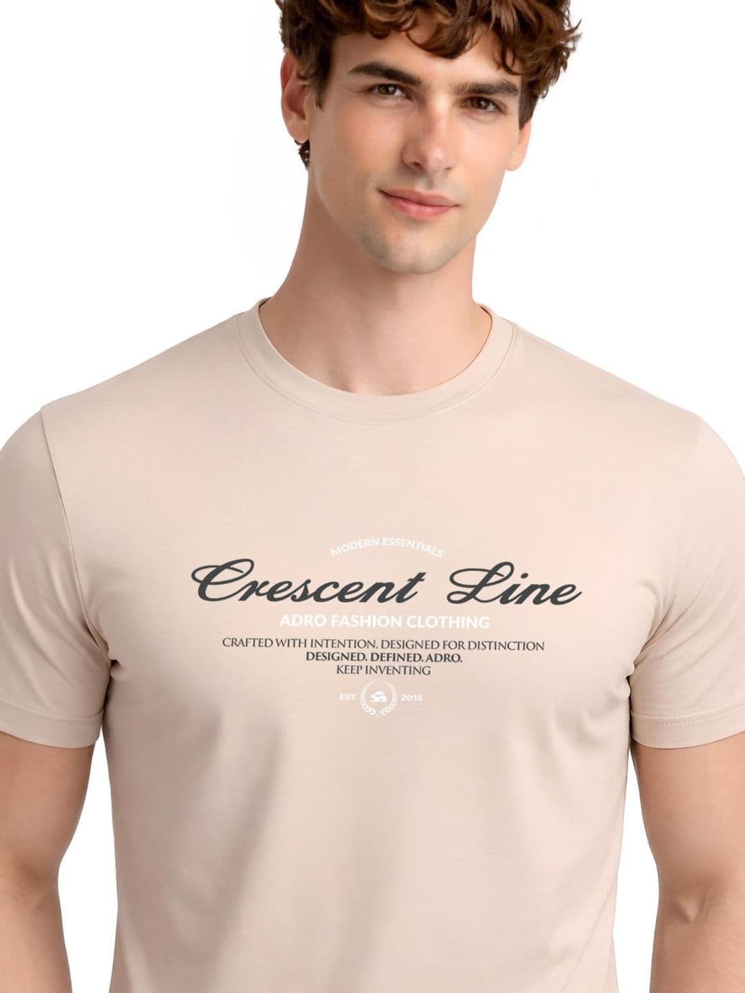 ADRO Men Typography Printed T-shirt thumbnail 4