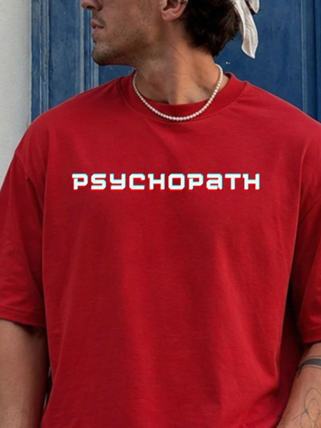 THE NOX Men Typography Printed Bio Finish T-shirt thumbnail 2