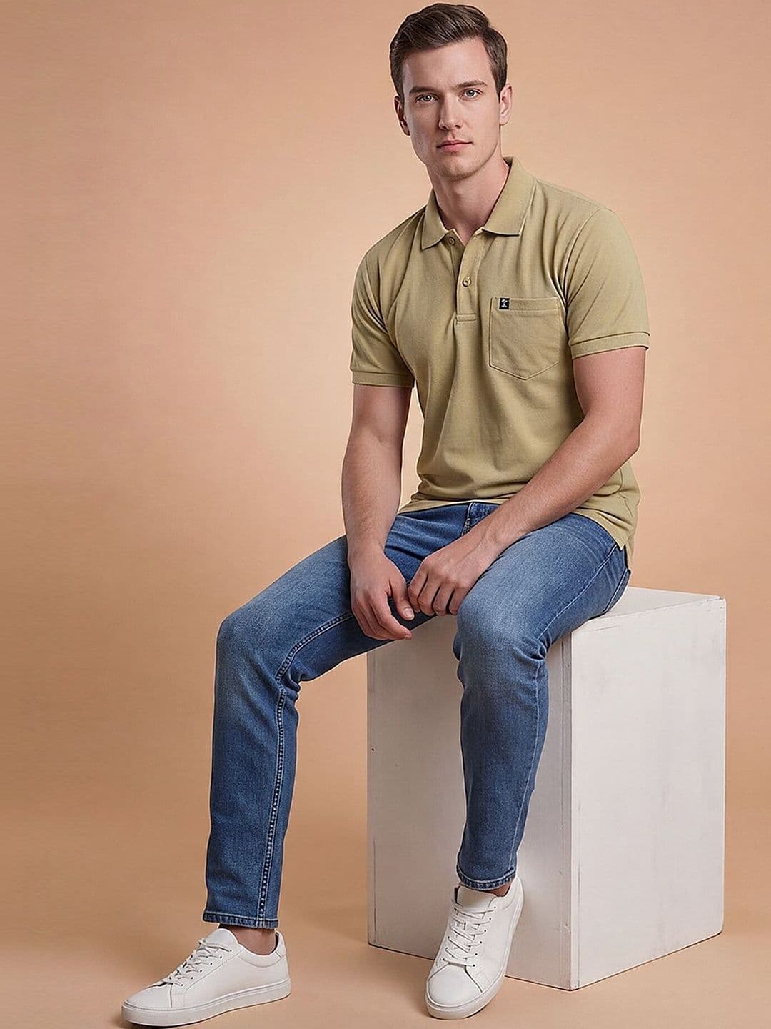 Kook N Keech Men Polo Collar Pockets T-shirt thumbnail 3