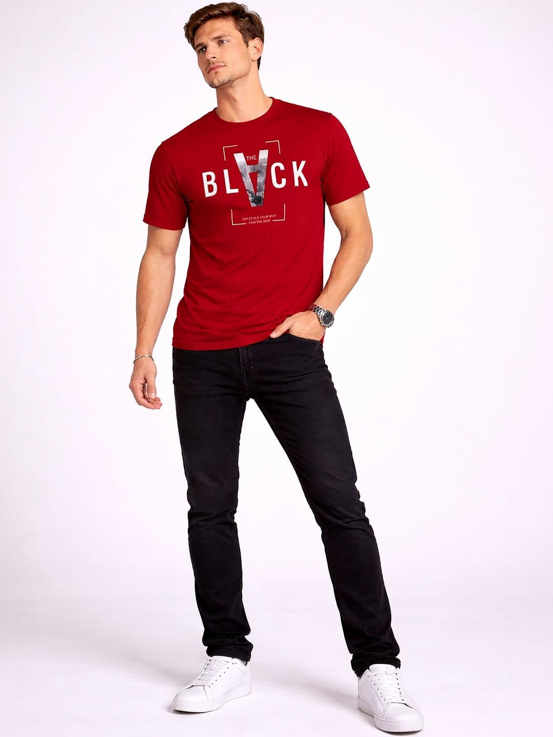 THE BEETEL HOUSE Men Typography Printed T-shirt thumbnail 5