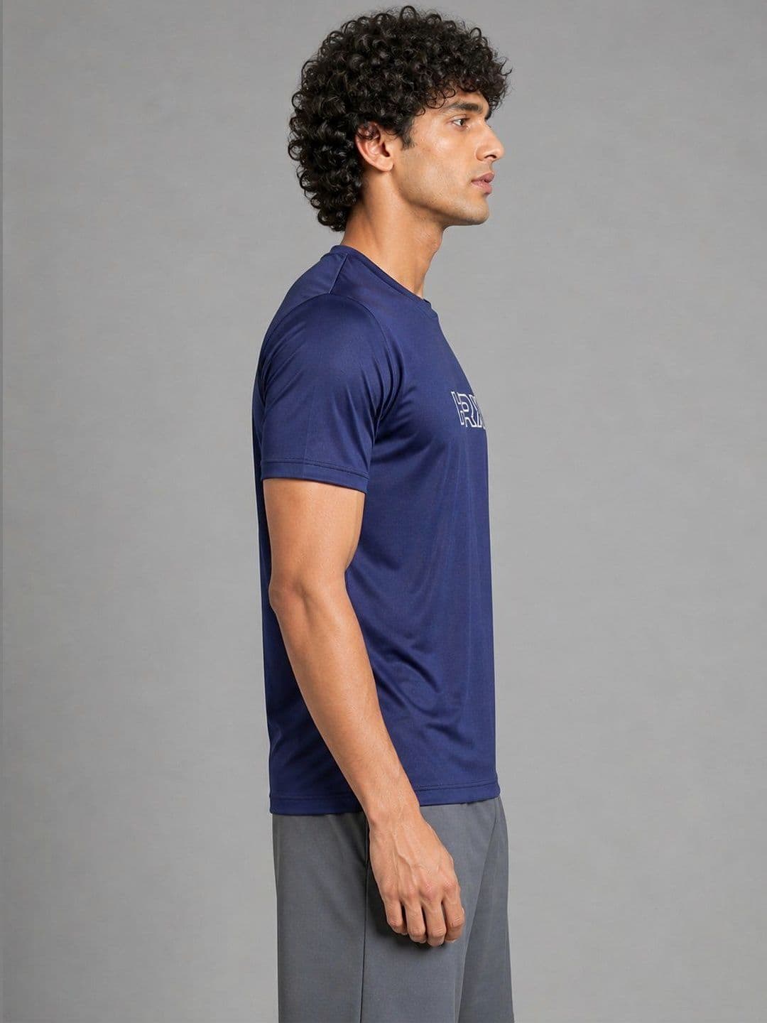 HRX by Hrithik Roshan Men Brand Logo Printed T-shirt thumbnail 2