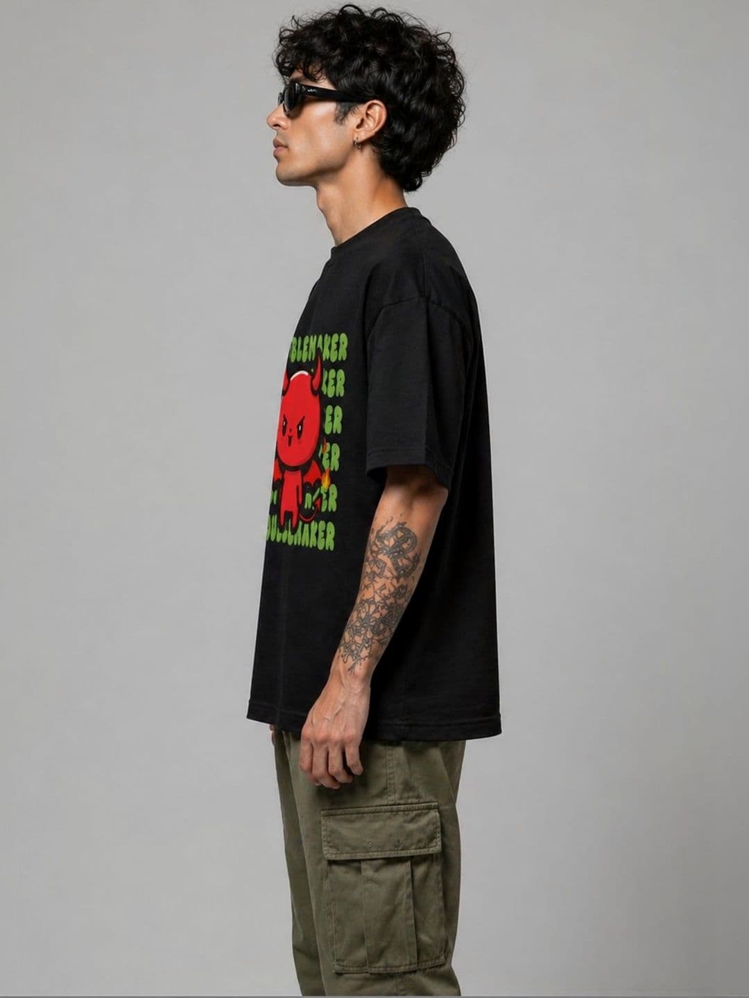 CAPTCHA Men Printed T-shirt thumbnail 5