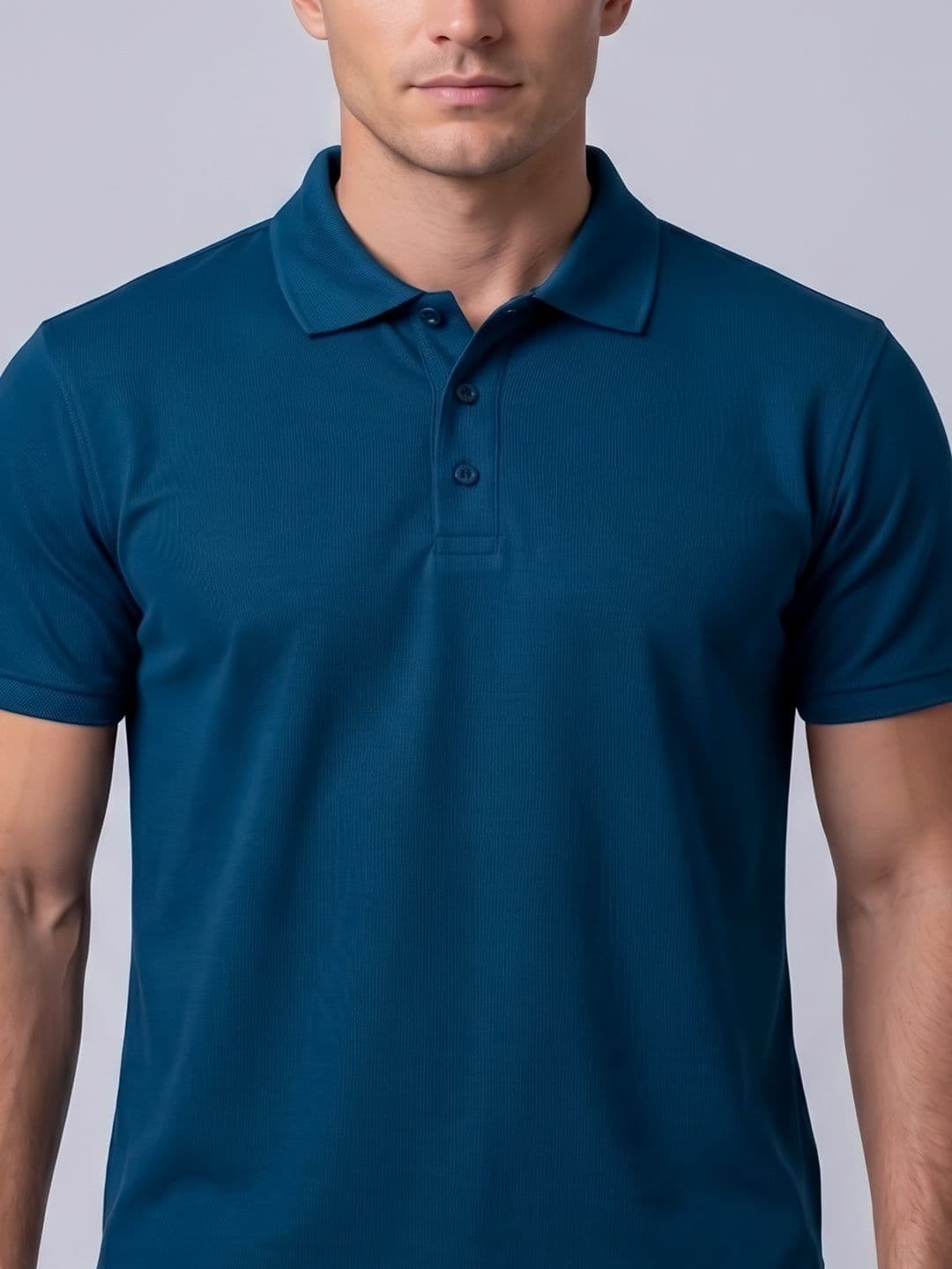 Attire Hub Men Polo Collar T-shirt thumbnail 4