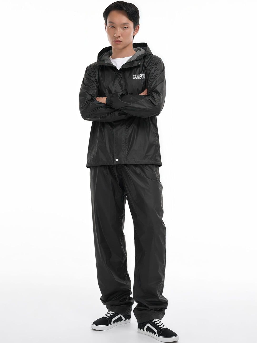 CAMISON Waterproof Hooded Rain Jacket thumbnail 5