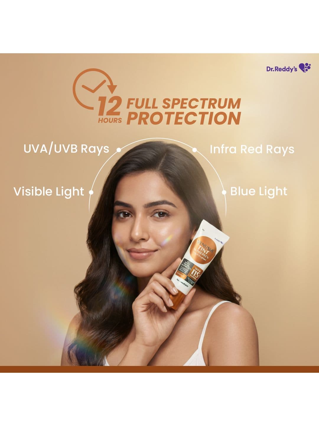 Venusia Dr. Reddy's Sun Tint SPF 115 Matte-Finish Brightening & Lightweight-50g thumbnail 7