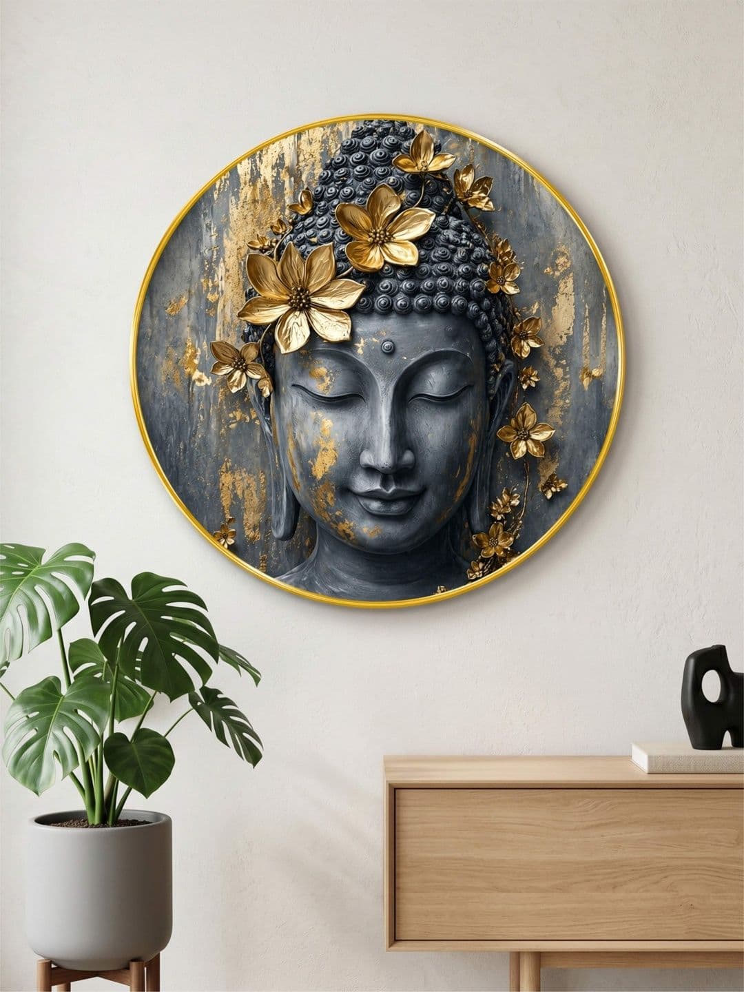 SAF Grey MDF Religious Wall Paintings thumbnail 2