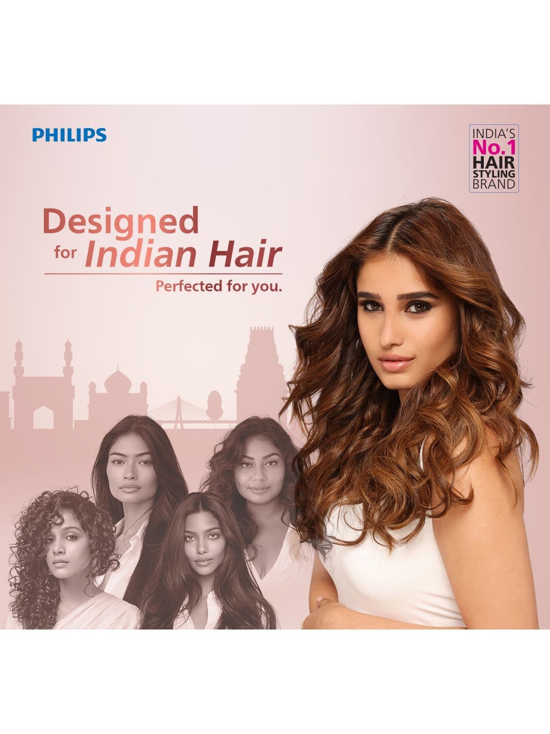 Philips BHH885/10 Hair Straightener Brush ThermoProtect Technology Ionic Care- Navy Blue thumbnail 6
