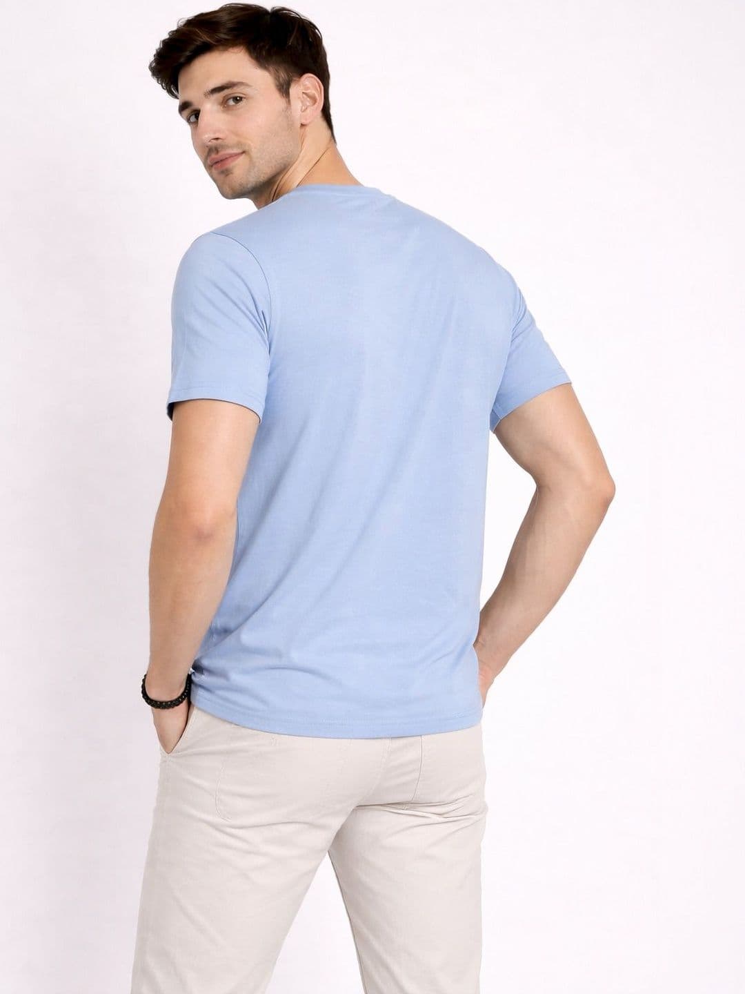 Parcel Yard Men Brand Logo Pockets T-shirt thumbnail 5