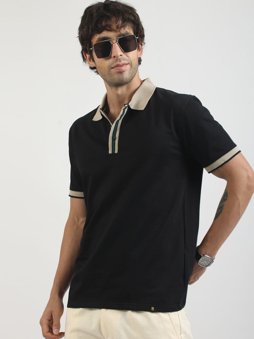 Maniac Men Polo Collar T-shirt thumbnail 3