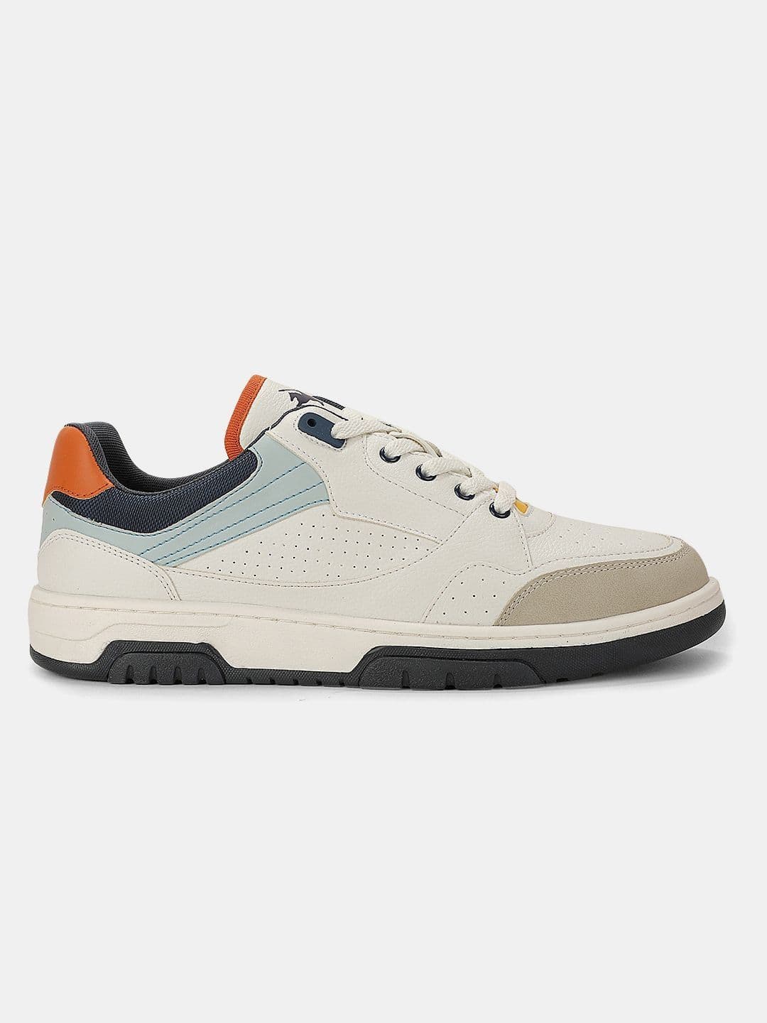 Cantabil Men Colourblocked PU Sneakers thumbnail 6