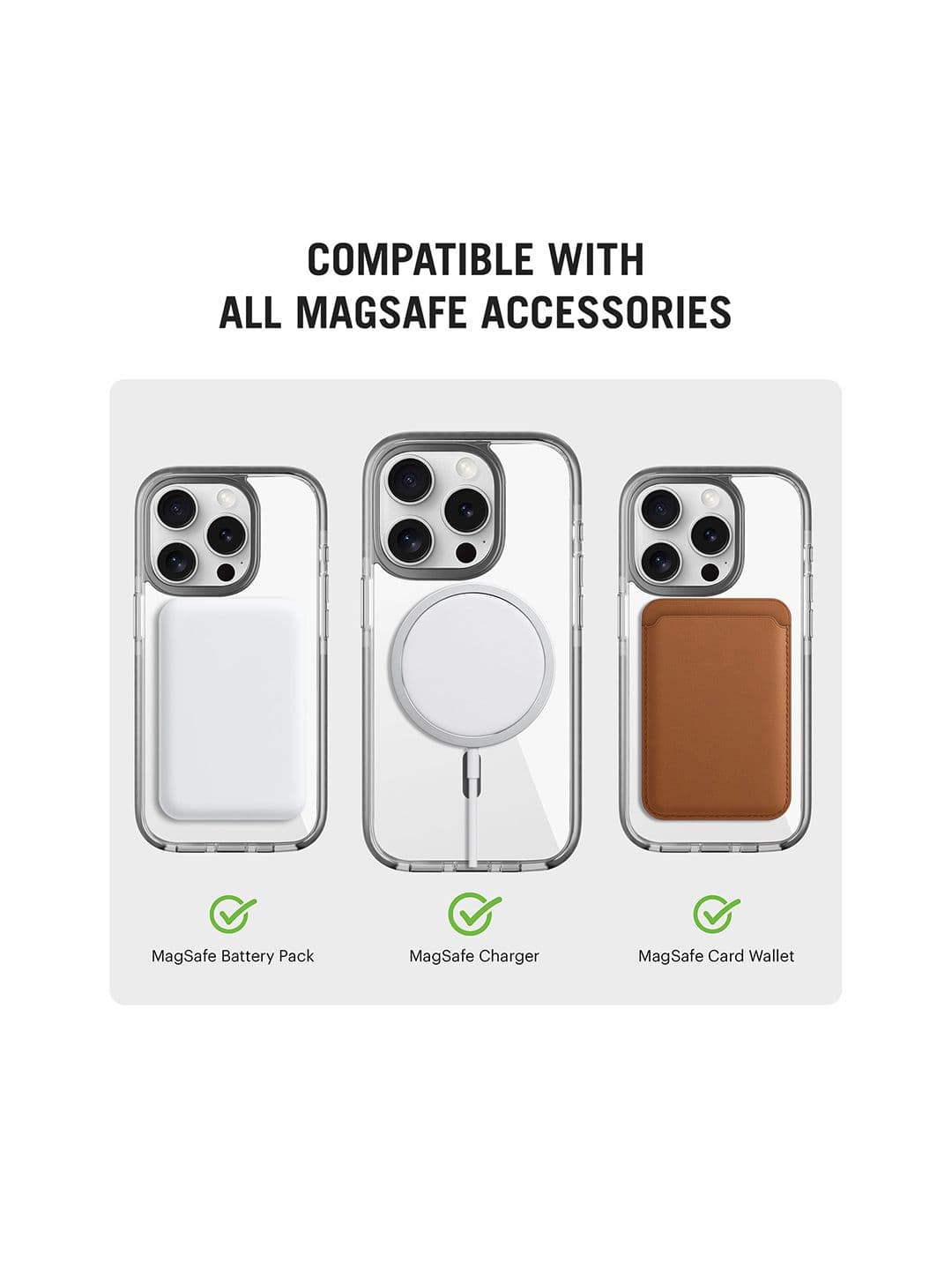 DailyObjects Stride 3.0 Clear MagSafe Phone Case Cover For iPhone 14 Pro Max thumbnail 3
