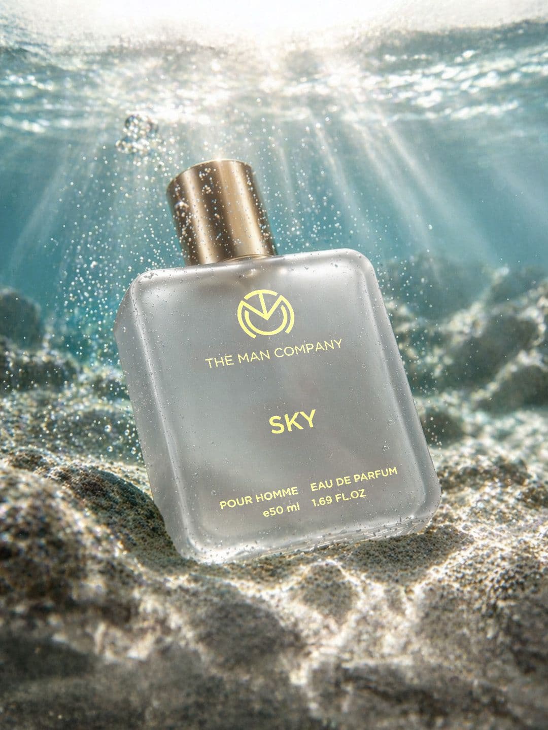 THE MAN COMPANY Sky Pour Homme Long Lasting Eau De Parfum - 50 ml thumbnail 2