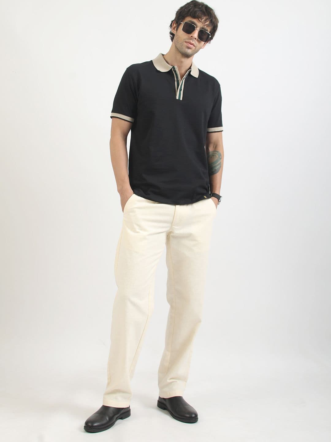 Maniac Men Polo Collar T-shirt thumbnail 4