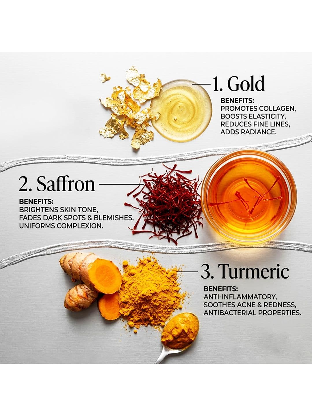 NutriGlow Gold Kesar Facial Kit For Glowing Skin - Tan Removal  With Face Massager thumbnail 6