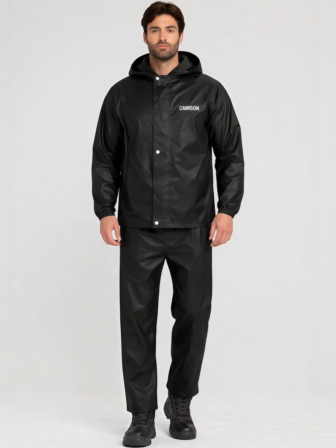 CAMISON Waterproof Hooded Rain Jacket thumbnail 5