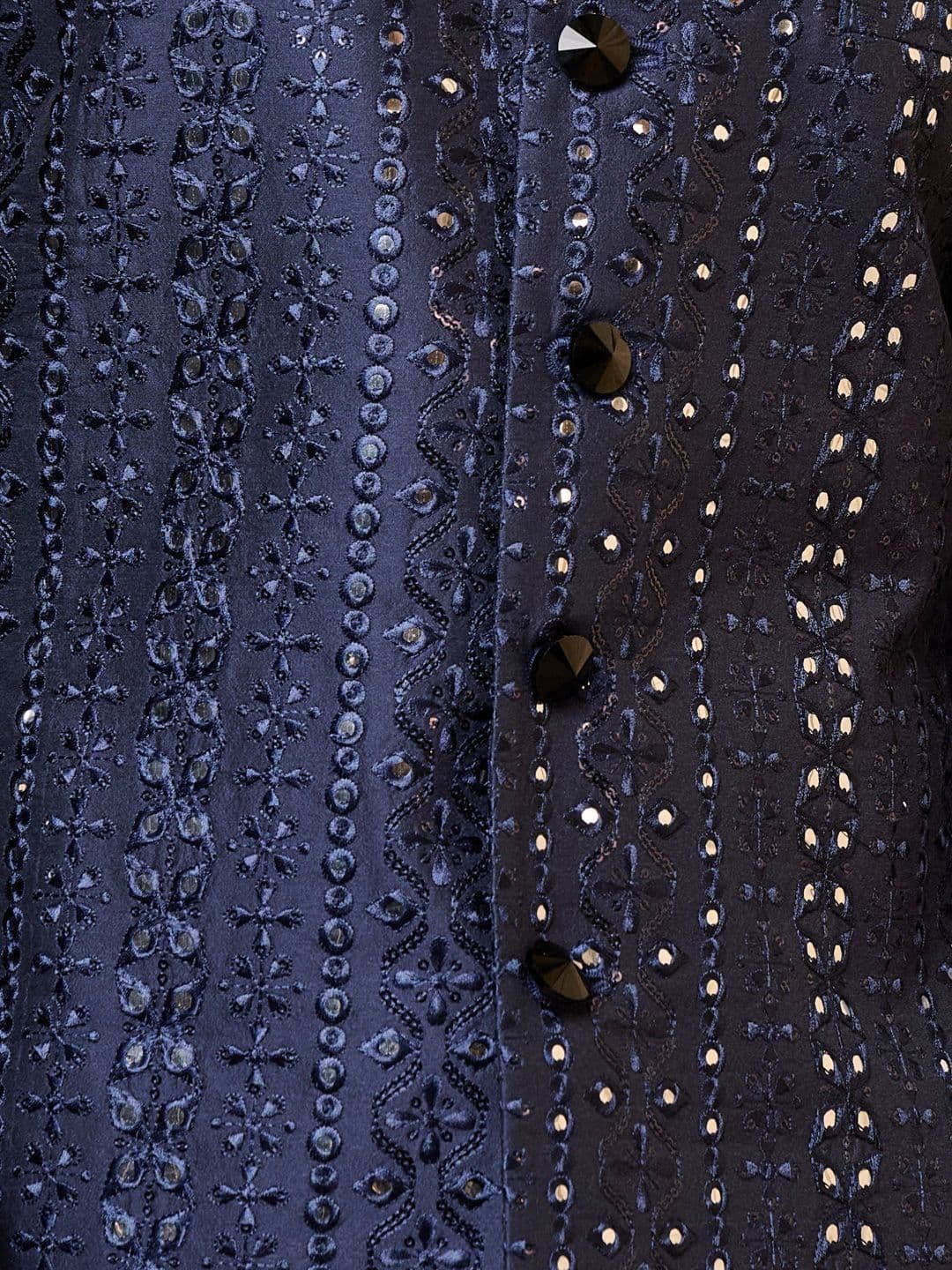 Tasva Embroidered Indo-Western Sherwani Set thumbnail 3