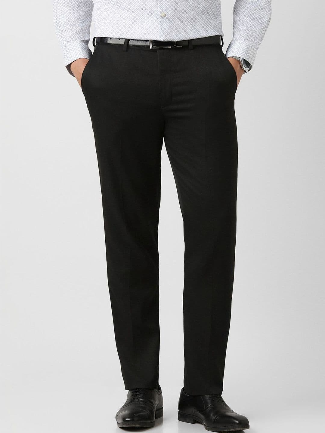 Peter England Men Slim Fit Trousers - view 1