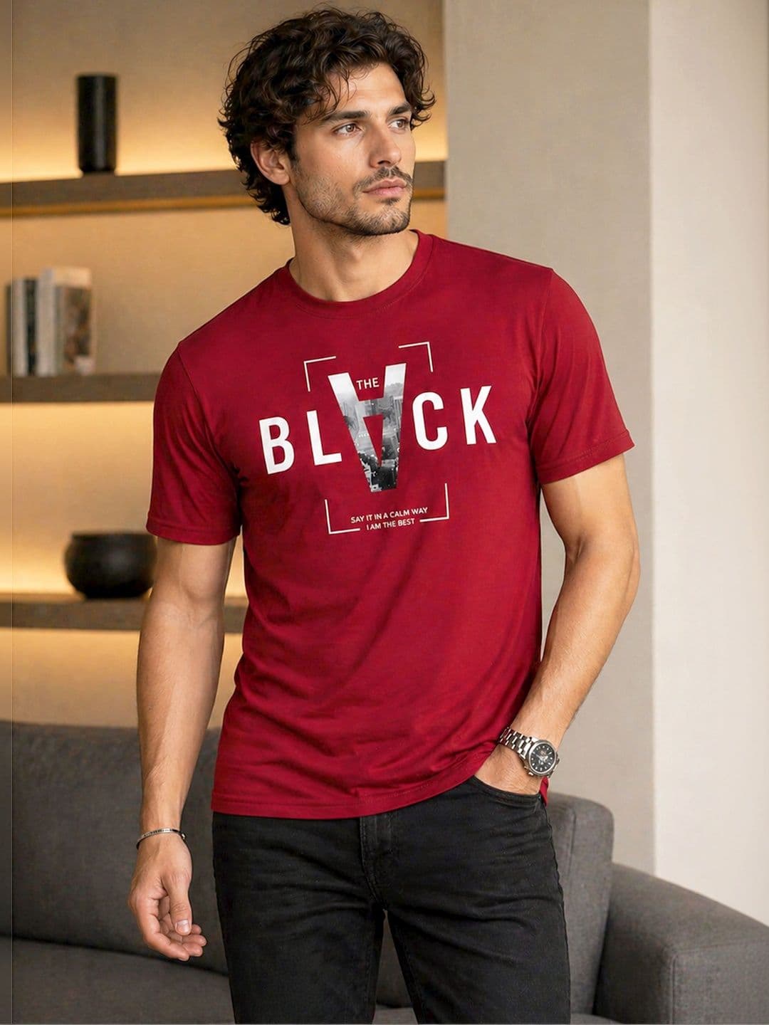 THE BEETEL HOUSE Men Typography Printed T-shirt - view 1