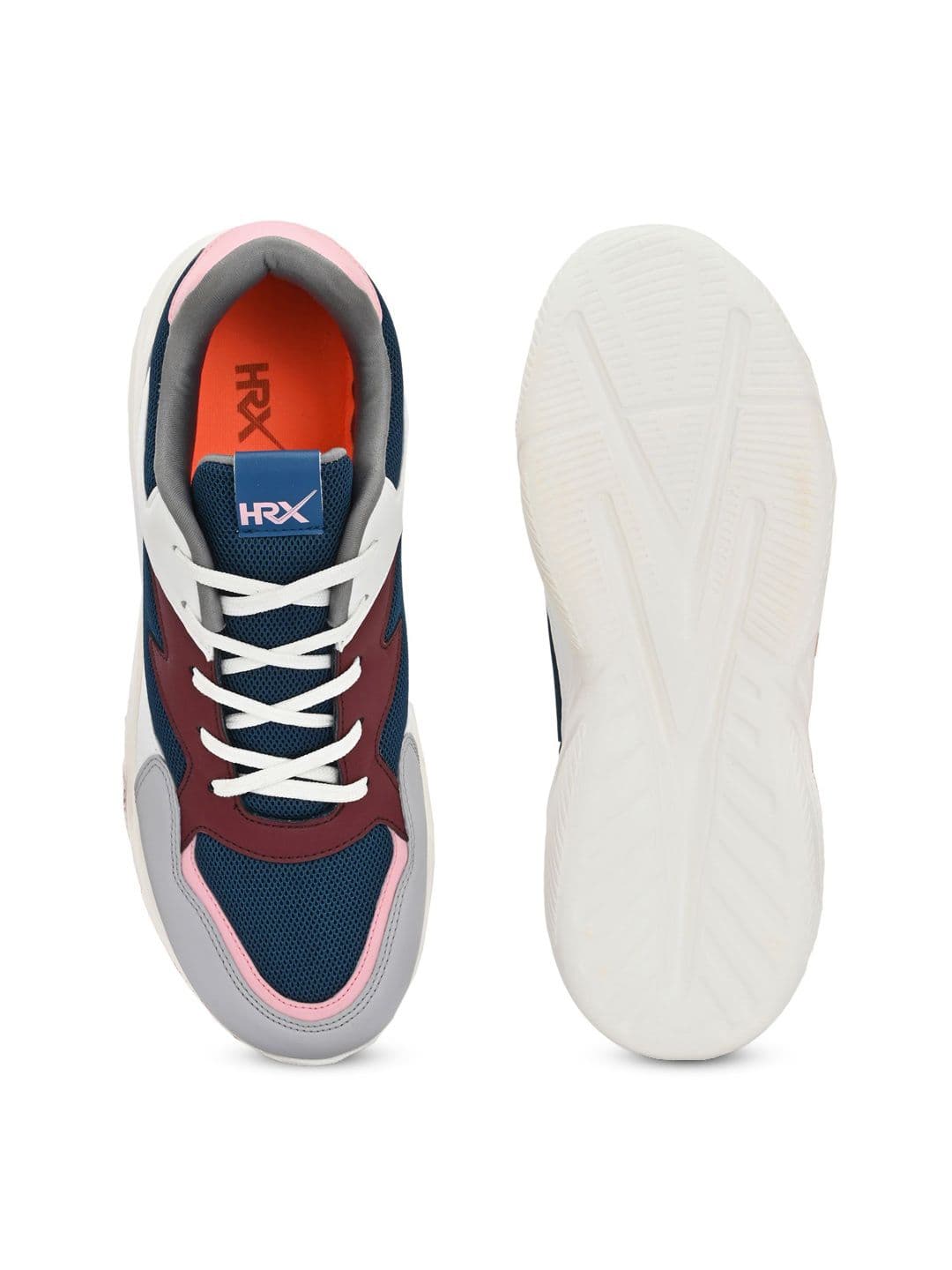 HRX by Hrithik Roshan Unisex Colourblocked Mesh Sneakers thumbnail 5