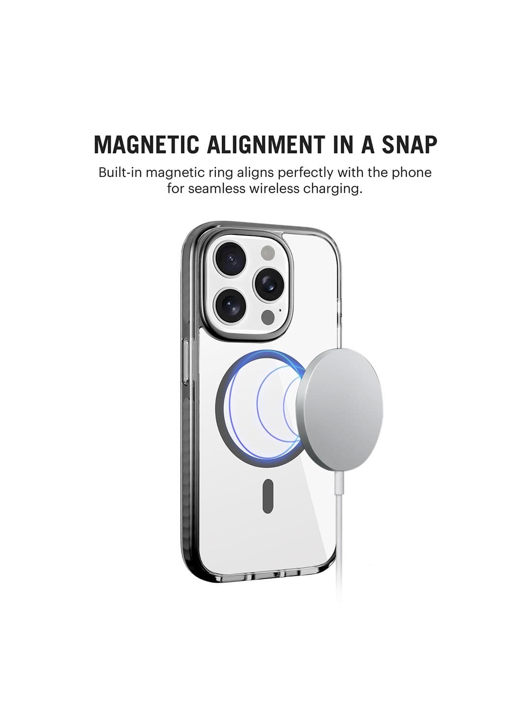 DailyObjects Stride 3.0 Clear MagSafe Phone Case Cover For iPhone 14 Pro Max thumbnail 2