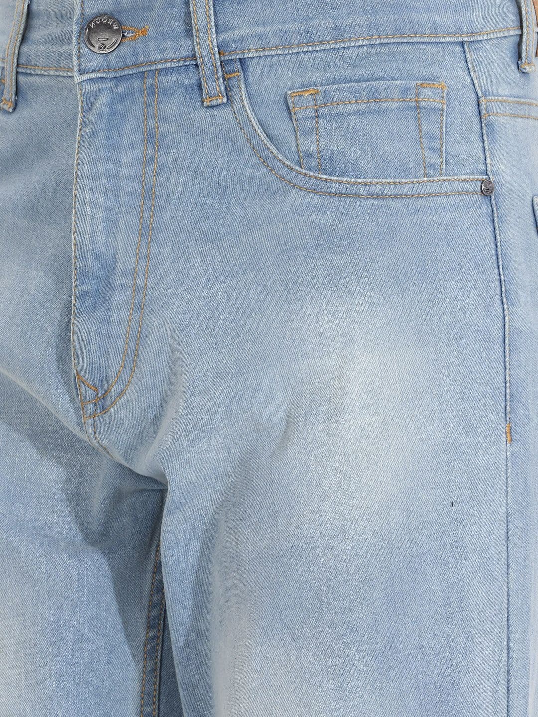 WROGN Men Bootcut Fit Stretchable Jeans thumbnail 2