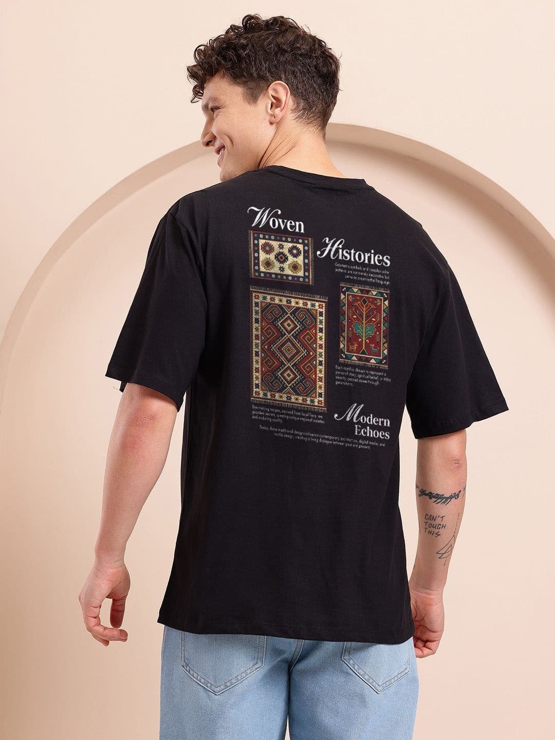 Kook N Keech Men Printed Pure Cotton Bio Finish T-shirt thumbnail 4
