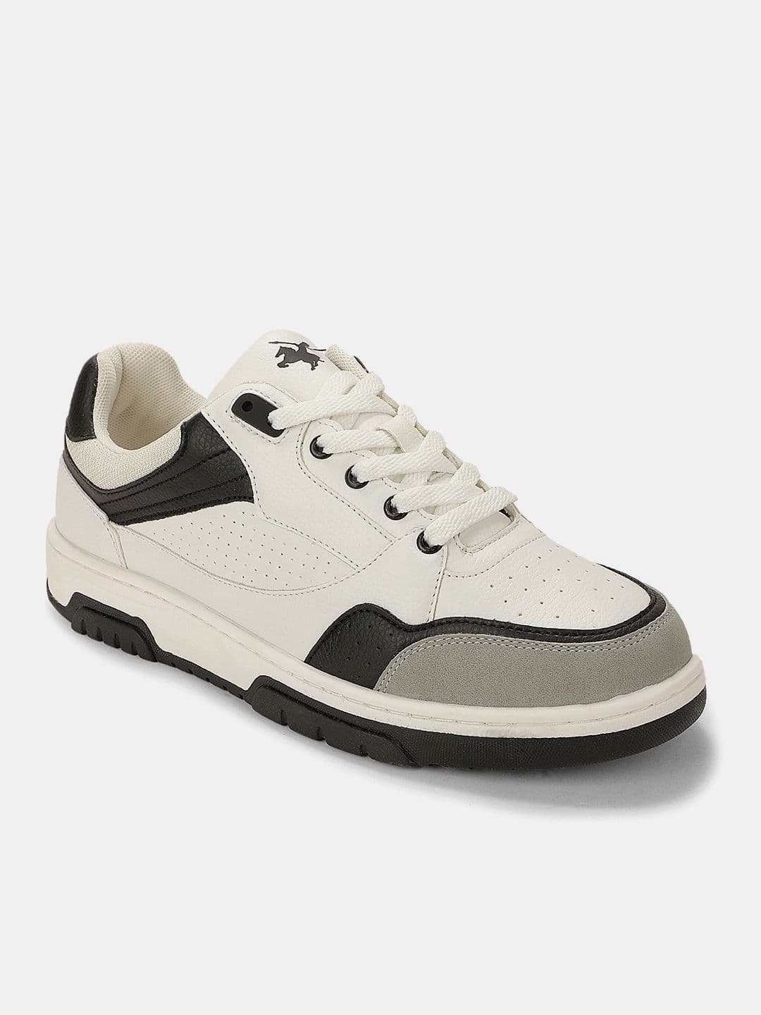 Cantabil Men Colourblocked PU Sneakers thumbnail 7