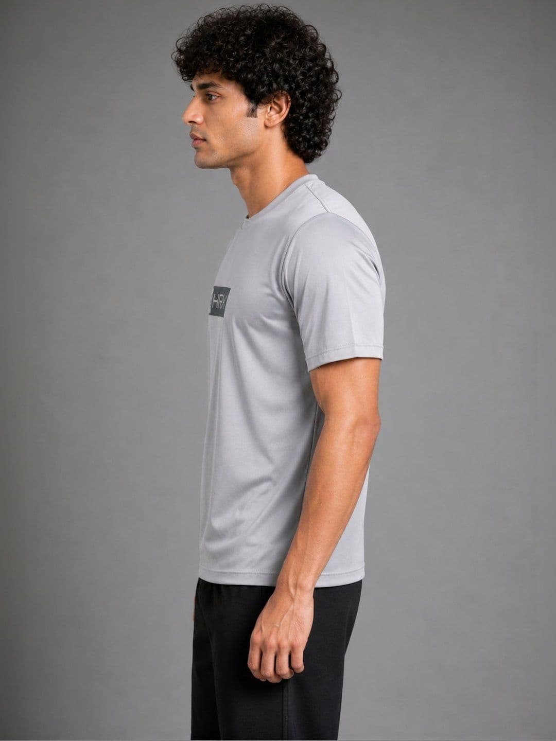 HRX by Hrithik Roshan Men Brand Logo Printed T-shirt thumbnail 4