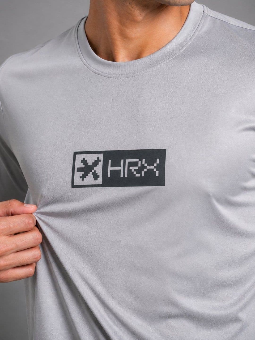 HRX by Hrithik Roshan Men Brand Logo Printed T-shirt thumbnail 6