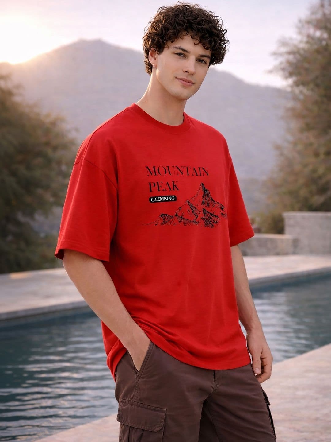 MaverIQ Men Typography Printed T-shirt thumbnail 2