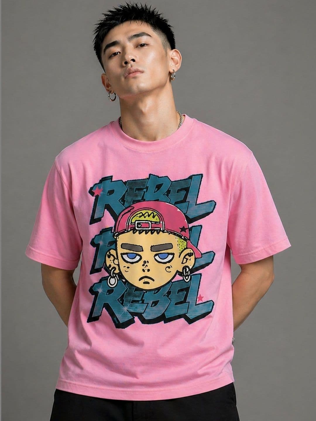 CAPTCHA Men Printed T-shirt thumbnail 3