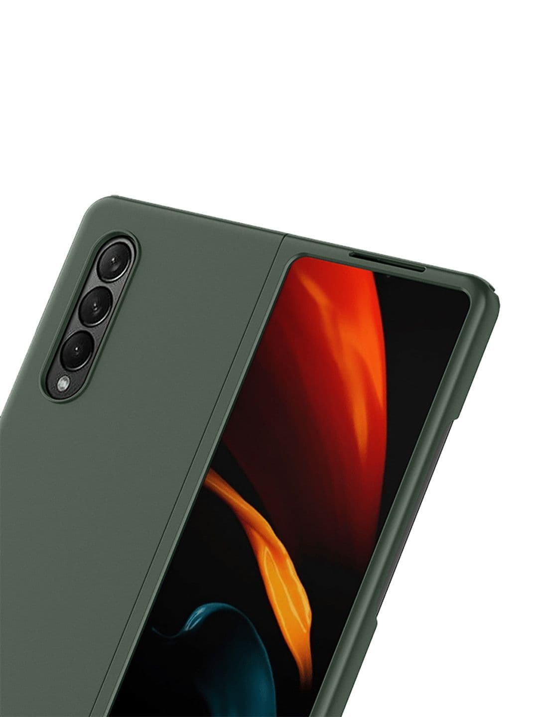 DailyObjects Green Air Skin Slim Case For Samsung Galaxy Z Fold 3 thumbnail 4
