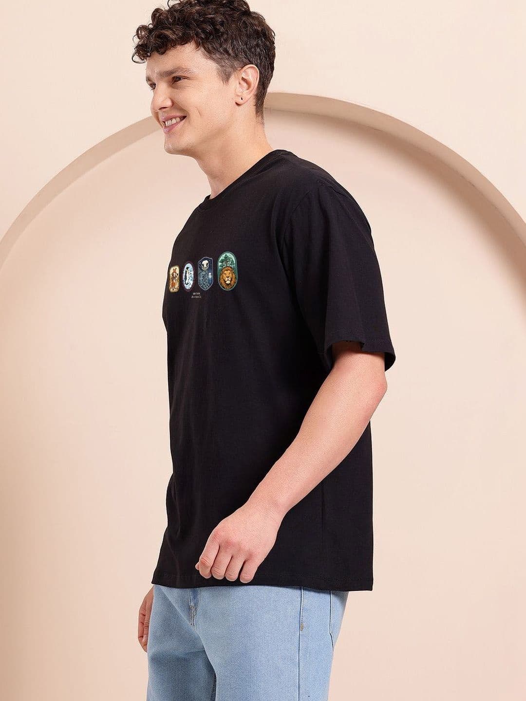 Kook N Keech Men Printed Pure Cotton Bio Finish T-shirt thumbnail 2