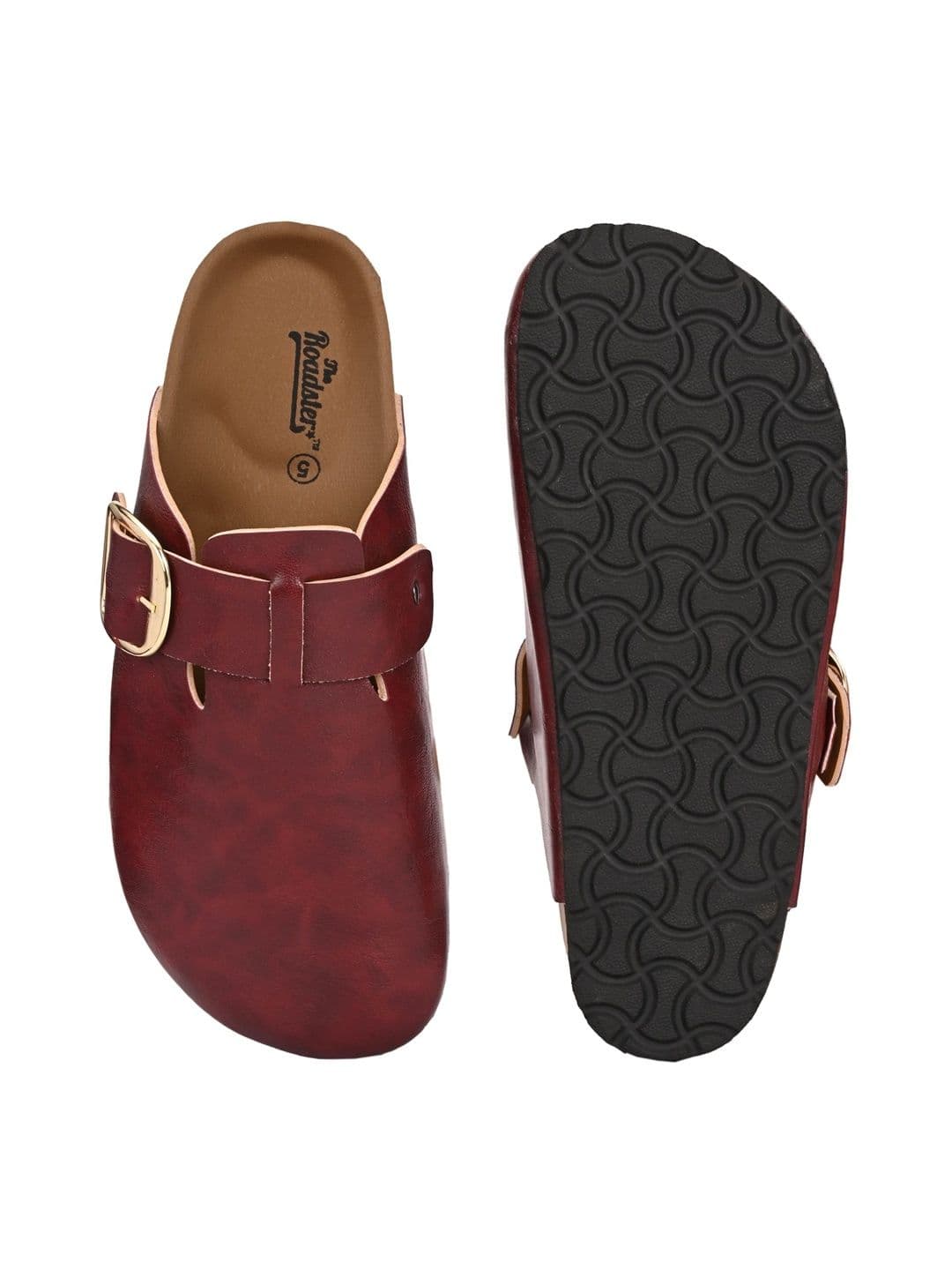 The Roadster Lifestyle Co Women Round Toe Casual Slip-On Mules thumbnail 7