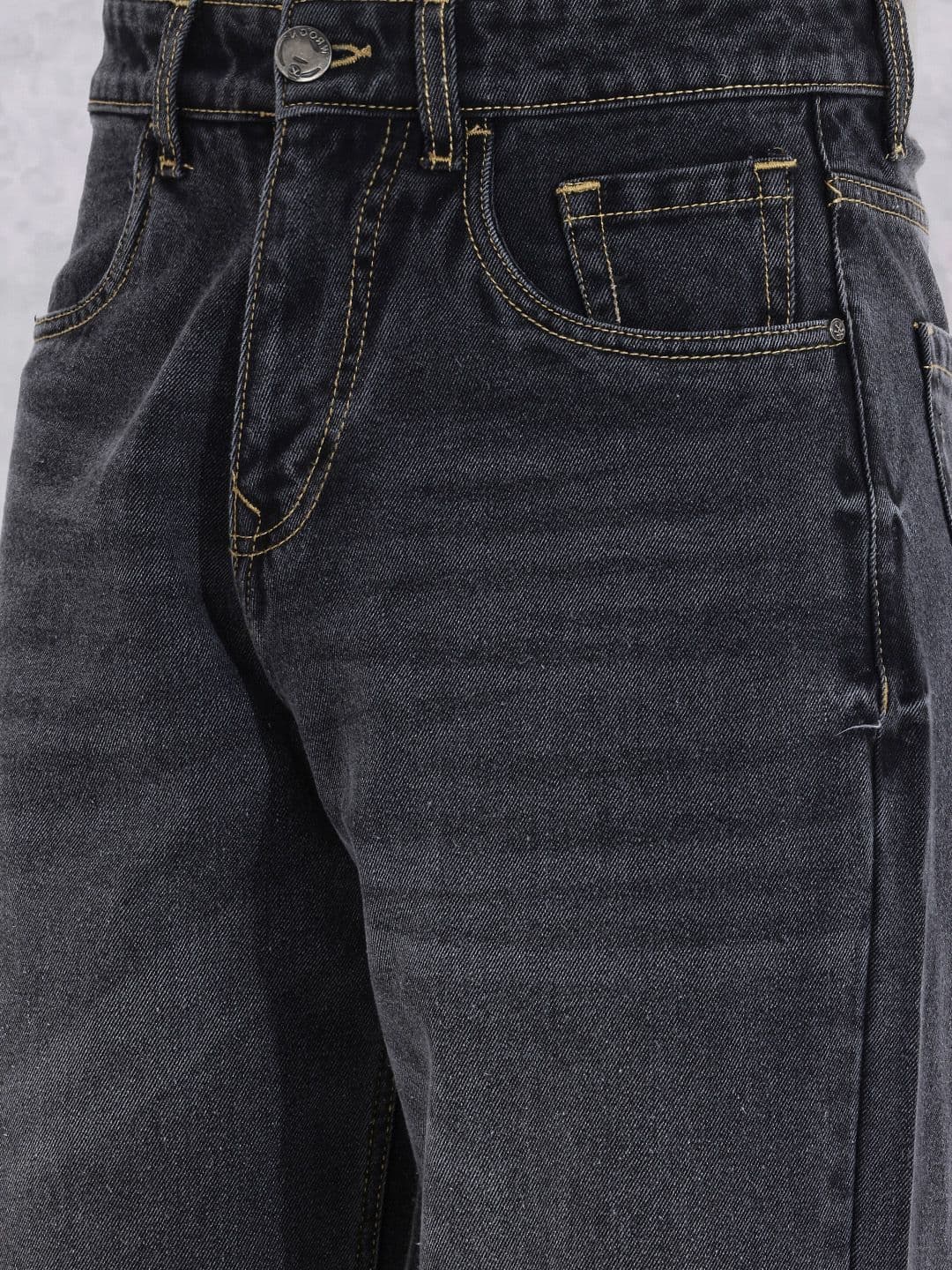 WROGN Men Loose Fit Light Fade Pure Cotton Jeans thumbnail 2