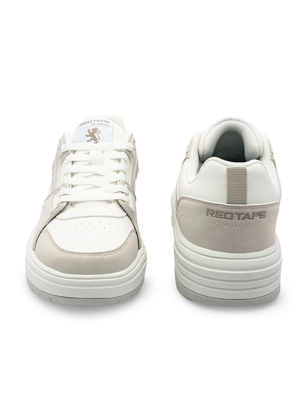 Red Tape Men Colourblocked PU Sneakers thumbnail 3