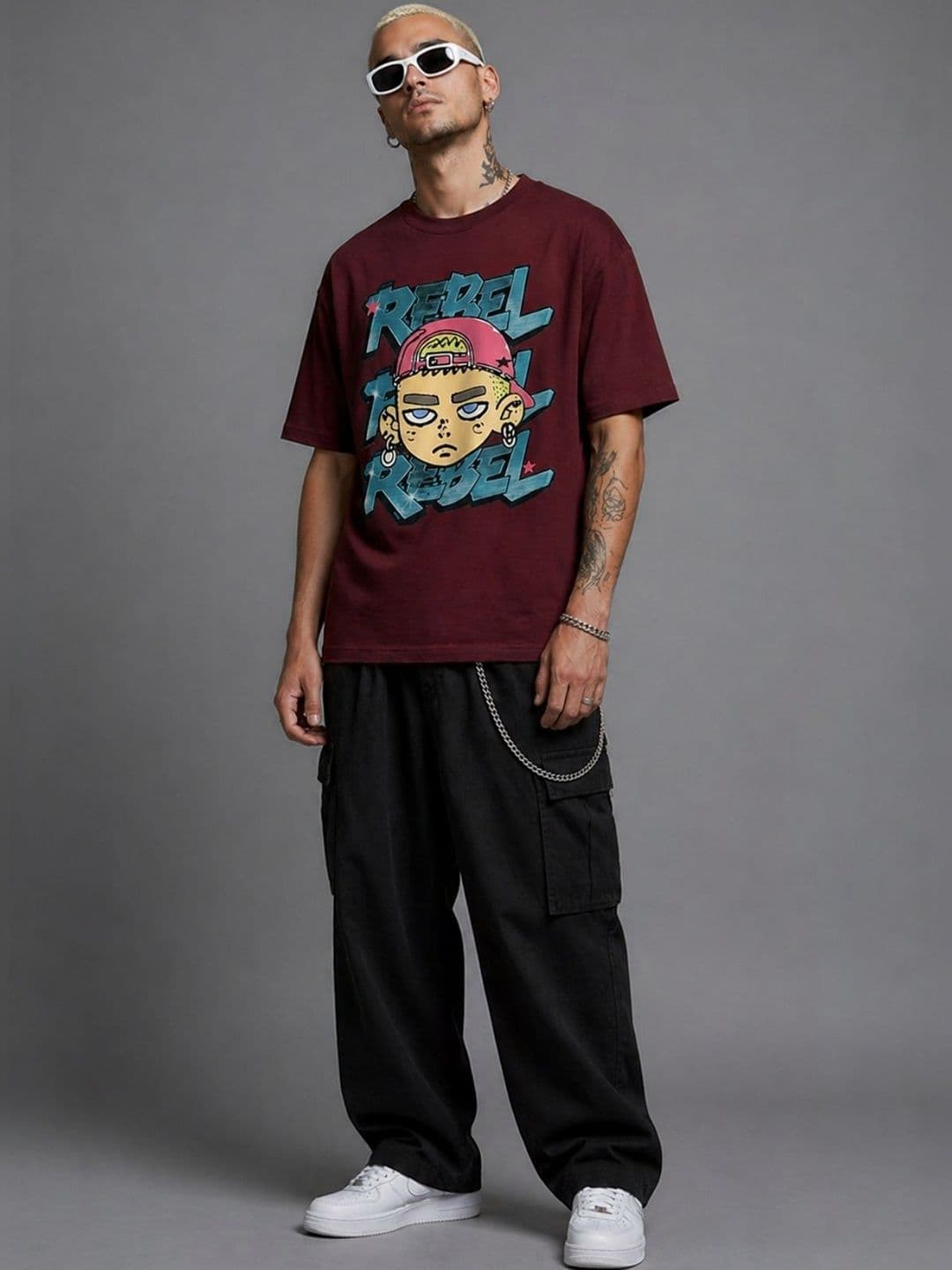 CAPTCHA Men Printed T-shirt thumbnail 4