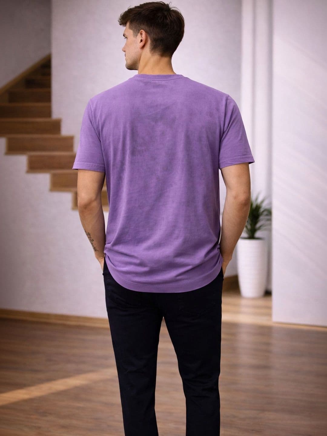 Parcel Yard Men Typography Printed T-shirt thumbnail 5