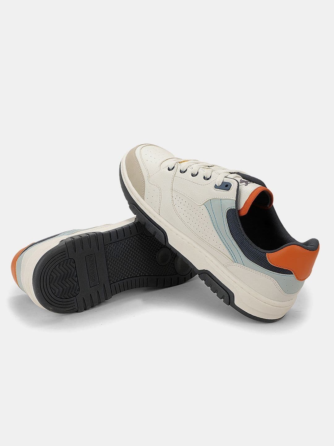 Cantabil Men Colourblocked PU Sneakers thumbnail 5